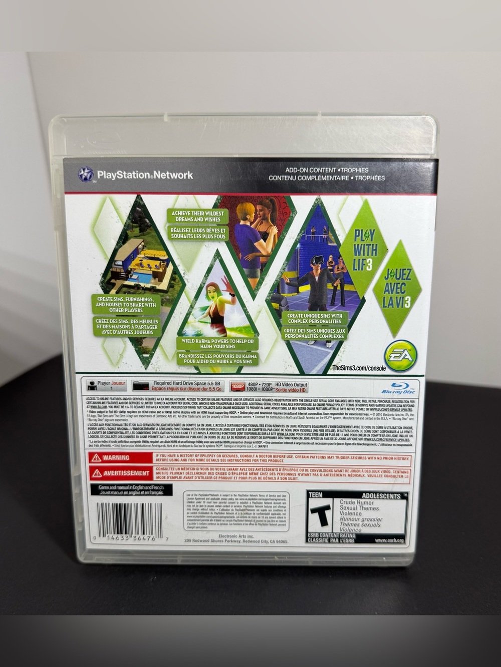The Sims 3 (PS3) Video Game - EA Games - Picture 2 of 4